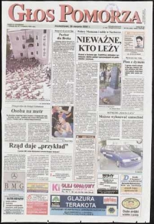 Głos Pomorza, 2000, sierpień, nr 199