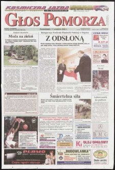 Głos Pomorza, 2000, wrzesień, nr 211