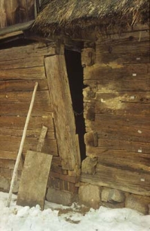 Jednownętrzny chlew z 1780 roku z podcieniem gospodarczym - Kaliska