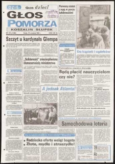 Głos Pomorza, 1990, wrzesień, nr 218