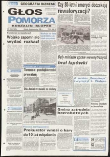 Głos Pomorza, 1990, październik, nr 235