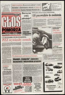 Głos Pomorza, 1993, sierpień, nr 181