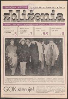Zbliżenia : tygodnik społeczno-polityczny, 1980, nr 11