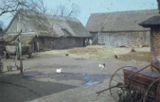 Chlew konstrukcji zrębowej w zagrodzie Felchowskich - Łubiana