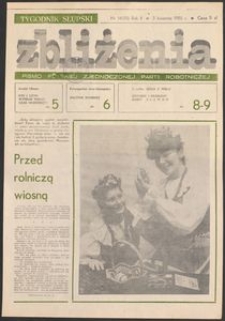 Zbliżenia : tygodnik społeczno-polityczny, 1980, nr 14