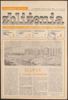 Zbliżenia : tygodnik społeczno-polityczny, 1980, nr 17