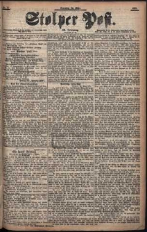 Stolper Post Nr. 70/1901