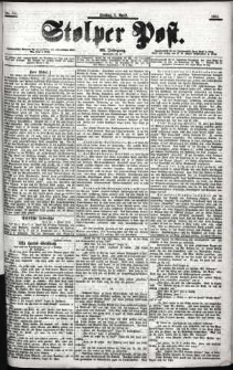 Stolper Post Nr. 80/1901