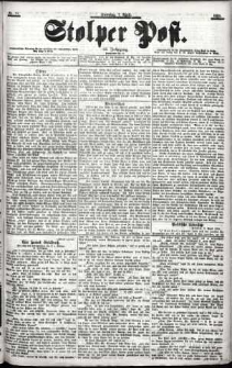 Stolper Post Nr. 81/1901