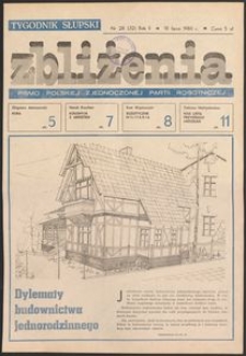 Zbliżenia : tygodnik społeczno-polityczny, 1980, nr 28