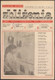 Zbliżenia : tygodnik społeczno-polityczny, 1980, nr 29
