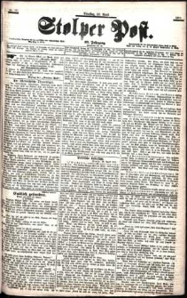 Stolper Post Nr. 99/1901