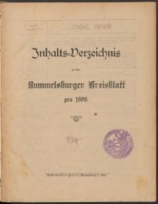 Rummelsburger Kreisblatt 1906