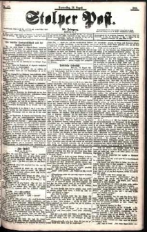 Stolper Post Nr. 195/1901