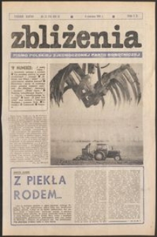 Zbliżenia : tygodnik społeczno-polityczny, 1981, nr 23