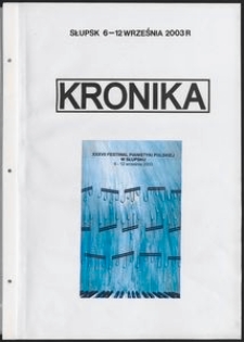 Kronika : 37 Festiwal Pianistyki Polskiej