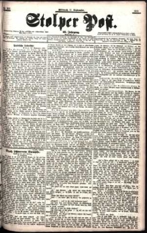 Stolper Post Nr. 212/1901