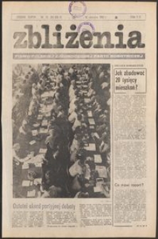 Zbliżenia : tygodnik społeczno-polityczny, 1981, nr 25