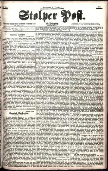 Stolper Post Nr. 233/1901