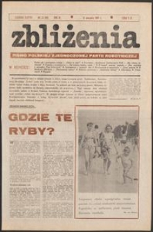 Zbliżenia : tygodnik społeczno-polityczny, 1981, nr 33
