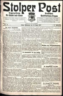 Stolper Post. Tageszeitung für Stadt und Land Nr. 75/1927
