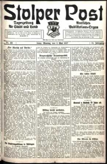 Stolper Post. Tageszeitung für Stadt und Land Nr. 101/1927