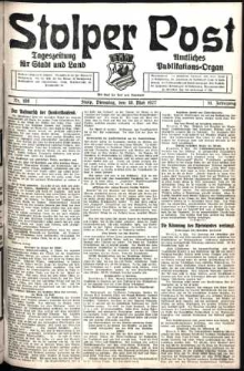 Stolper Post. Tageszeitung für Stadt und Land Nr. 108/1927