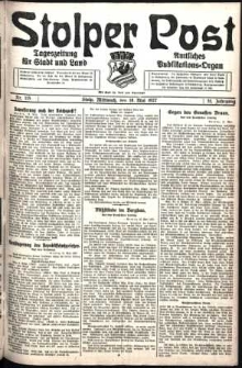Stolper Post. Tageszeitung für Stadt und Land Nr. 115/1927