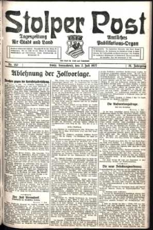 Stolper Post. Tageszeitung für Stadt und Land Nr. 152/1927