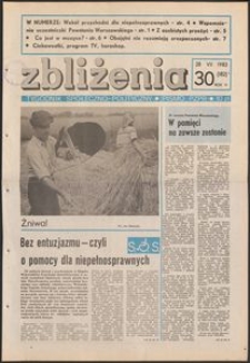 Zbliżenia : tygodnik społeczno-polityczny, 1983, nr 30