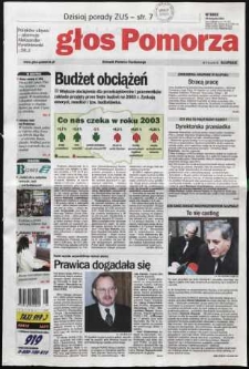 Głos Pomorza, 2002, listopad, nr 275