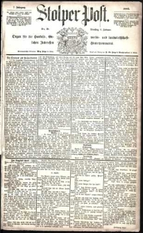 Stolper Post Nr. 31/1883
