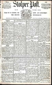 Stolper Post Nr. 33/1883