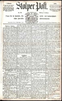 Stolper Post Nr. 36/1883