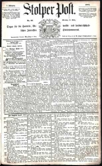 Stolper Post Nr. 66/1883
