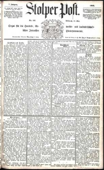 Stolper Post Nr. 111/1883