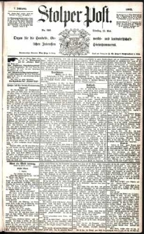 Stolper Post Nr. 116/1883