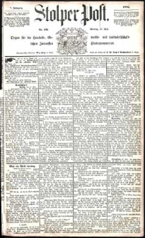Stolper Post Nr. 121/1883