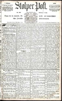 Stolper Post Nr. 123/1883