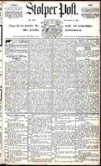Stolper Post Nr. 124/1883
