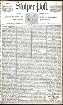 Stolper Post Nr. 132/1883