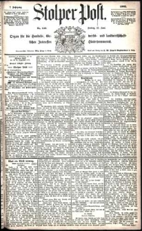 Stolper Post Nr. 143/1883