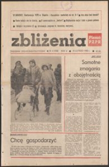 Zbliżenia : tygodnik społeczno-polityczny, 1983, nr 6
