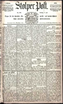 Stolper Post Nr. 158/1883