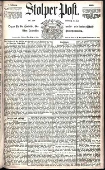 Stolper Post Nr. 159/1883