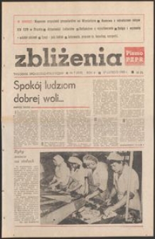 Zbliżenia : tygodnik społeczno-polityczny, 1983, nr 7