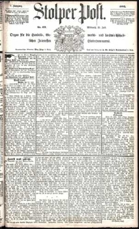 Stolper Post Nr. 171/1883