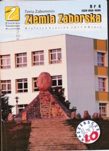 Ziemia Zaborska : biuletyn, 2011, nr 4