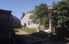 Widok og&oacute;lny. Zabudowania wiejskie - Grabowo