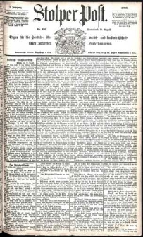 Stolper Post Nr. 192/1883